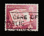 Stamps Australia -  Libro abierto
