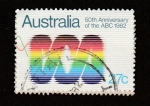 Stamps Australia -  %0 Aniversario de la ABC