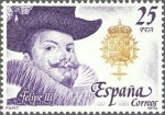 Stamps Spain -  2554 - Reyes de España - Casa de Austria - Felipe III (1578-1621)