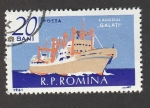 Stamps Romania -  Carguero Galati