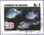 Sellos de America - Bolivia -  Ecologia y conservacion del medio ambiente - Fauna