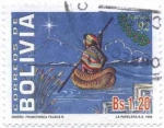 Stamps Bolivia -  Navidad 92