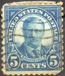 Stamps United States -  Theodore Roosevelt