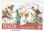 Sellos de Europa - Malta -  NAVIDAD'97
