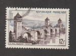 Stamps France -  Puente de Valentré (Cahors)
