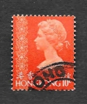 Stamps Hong Kong -  275 - Isabel II