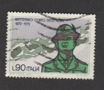 Stamps Italy -  Centenario Cuerpos de Alpini