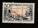 Stamps France -  Trabajos públicos