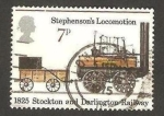Stamps United Kingdom -  760 - 150 Anivº del primer ferrocarril a vapor