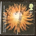 Stamps United Kingdom -  2560 - Dahlia, la princesa del jardín