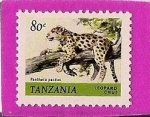 Sellos de Africa - Tanzania -  Pantera