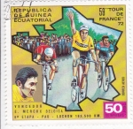 Sellos de Africa - Guinea Ecuatorial -  59º TOUR DE FRANCE 72 