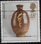 Stamps : Europe : United_Kingdom :  Cerámica de Bernard Leach