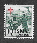 Stamps Spain -  1104 - Pro-Tuberculosis