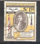 Stamps Peru -  RESERVADO Carrión Garcçia