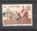 Stamps : America : Colombia :  RESERVADO Monasterio Carrasquilla