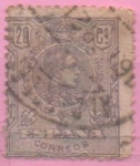 Stamps Spain -  Alfonso XIII