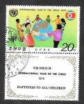 Sellos de Asia - Corea del norte -  1777 - Año Internacional del Niño