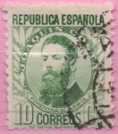 Stamps Spain -  Joaquin Costa