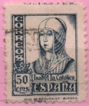 Stamps Spain -  Isabel la Catolica