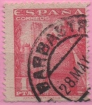 Stamps Spain -  General Franco