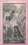 Stamps Spain -  Fiesta Nacional Tauromaquia (Encierro)