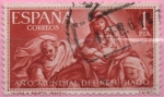 Stamps Spain -  Año mundial dl Refugiado (Huida a Egipto)