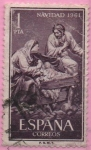 Stamps Spain -  Navidad (Sagrada familia)