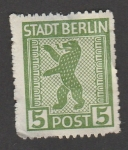 Stamps Germany -  Berlín, Oso