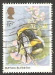 Stamps United Kingdom -  1173 - Abejorro