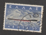 Stamps Greece -  Barco mercante