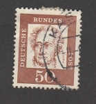 Stamps Germany -  Goethe