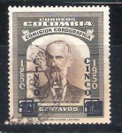 Stamps Colombia -  comisión corografica RESERVADO