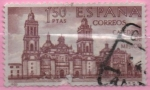 Stamps Spain -  Catedral d´Mejico