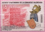 Sellos de Europa - Espaa -  Estatutuos d´Autonomia 