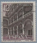 Stamps Spain -  Monasterio d´Lupiana Guadalajara