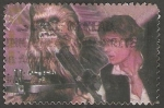 Sellos de America - Estados Unidos -  3921 - Star Wars, Han Solo y Chewbacca