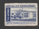Stamps Africa - Central African Republic -  Hospital Dr. Salvador Gautier