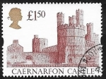 Stamps United Kingdom -  1616 - Castillo Caernarfon