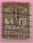 Stamps Spain -  Escudo d´l´Ciudad