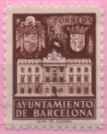 Stamps Spain -  Fachada dl´Ayuntamiento