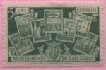 Stamps Spain -  Conjunto d´sellos emitidos por el Ayuntamiento