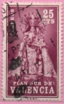 Stamps Spain -  Virjen d´l´Desamparados