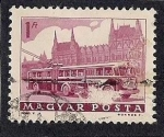 Stamps Hungary -  Autobus