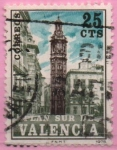 Stamps Spain -  Torre d´Santa Catalina