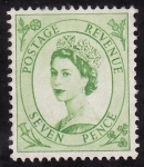 Stamps : Europe : United_Kingdom :  Isabel II-Impuesto postal