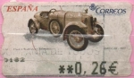 Stamps Spain -  Coches 