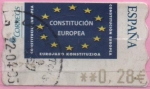 Stamps Spain -  Constitucion Europea