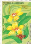Stamps : Africa : Equatorial_Guinea :  FLORES- PROTECCIÓN DE LA NATURALEZA