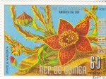 Stamps Equatorial Guinea -  FLORES- PROTECCIÓN DE LA NATURALEZA